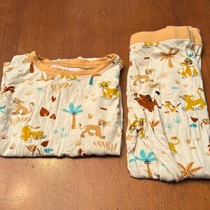 Lion King L/S Little Sleepies 3T